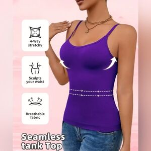 Slimming Shapewear Tank Top Sleamless Tummy Control M NWT